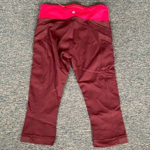 Cropped Lululemon Leggings Size 8